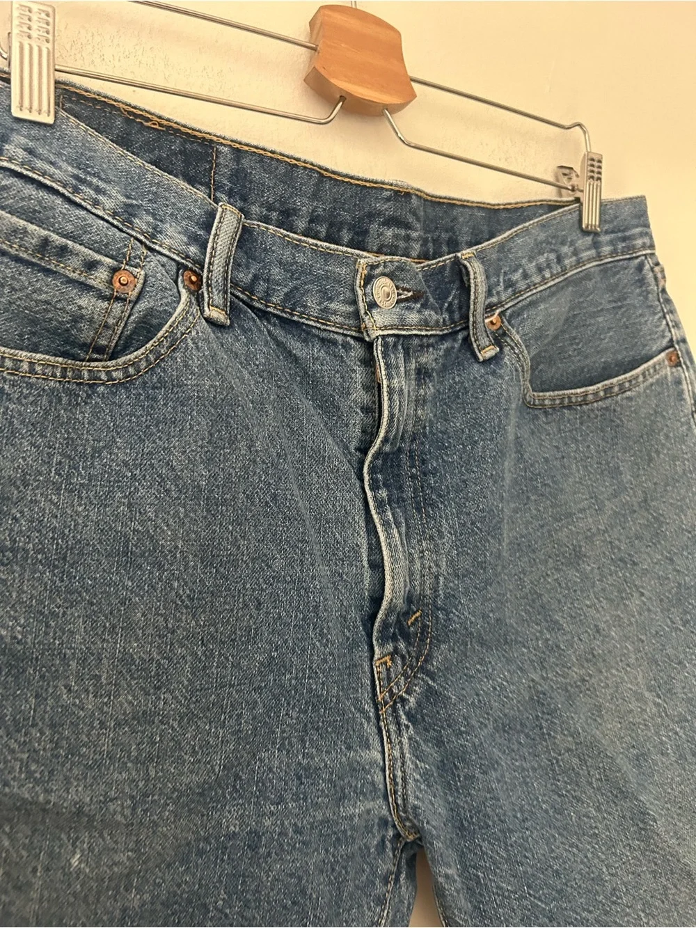 Levi’s 505 Men’s Waist 36 Denim Jean Shorts Classic Blue